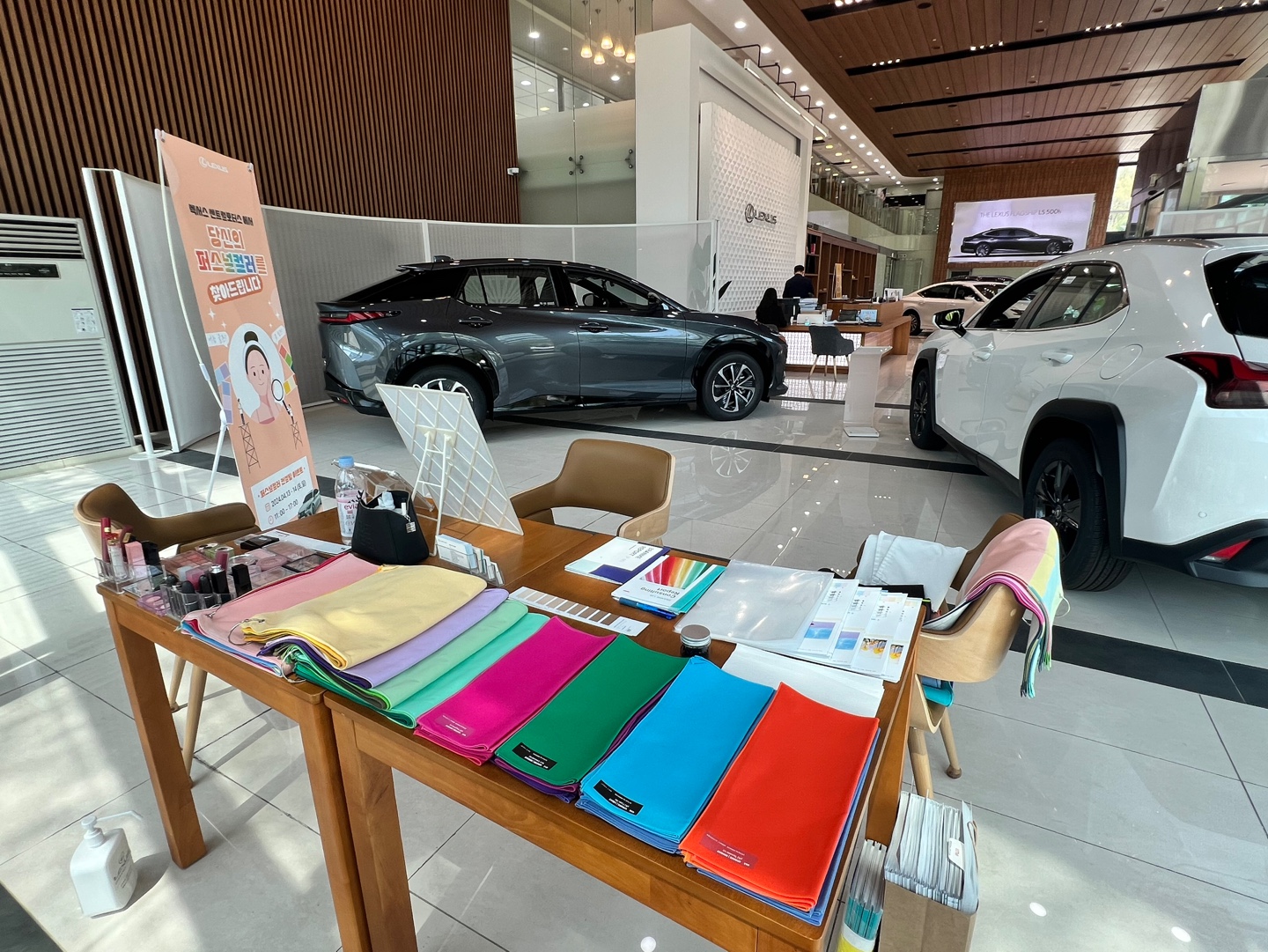 On-site consulting at a corporate event